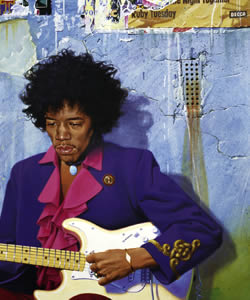 Jimi Hendrix von Alfons Kiefer