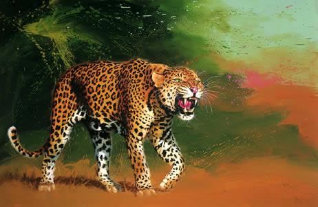 Leopard von Alfons Kiefer