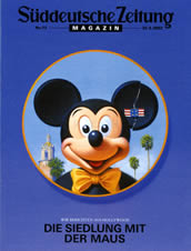 Titelbild der SZ - Mickey Mouse